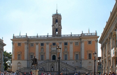 Palazzo Senatorio, das Rathaus von Rom